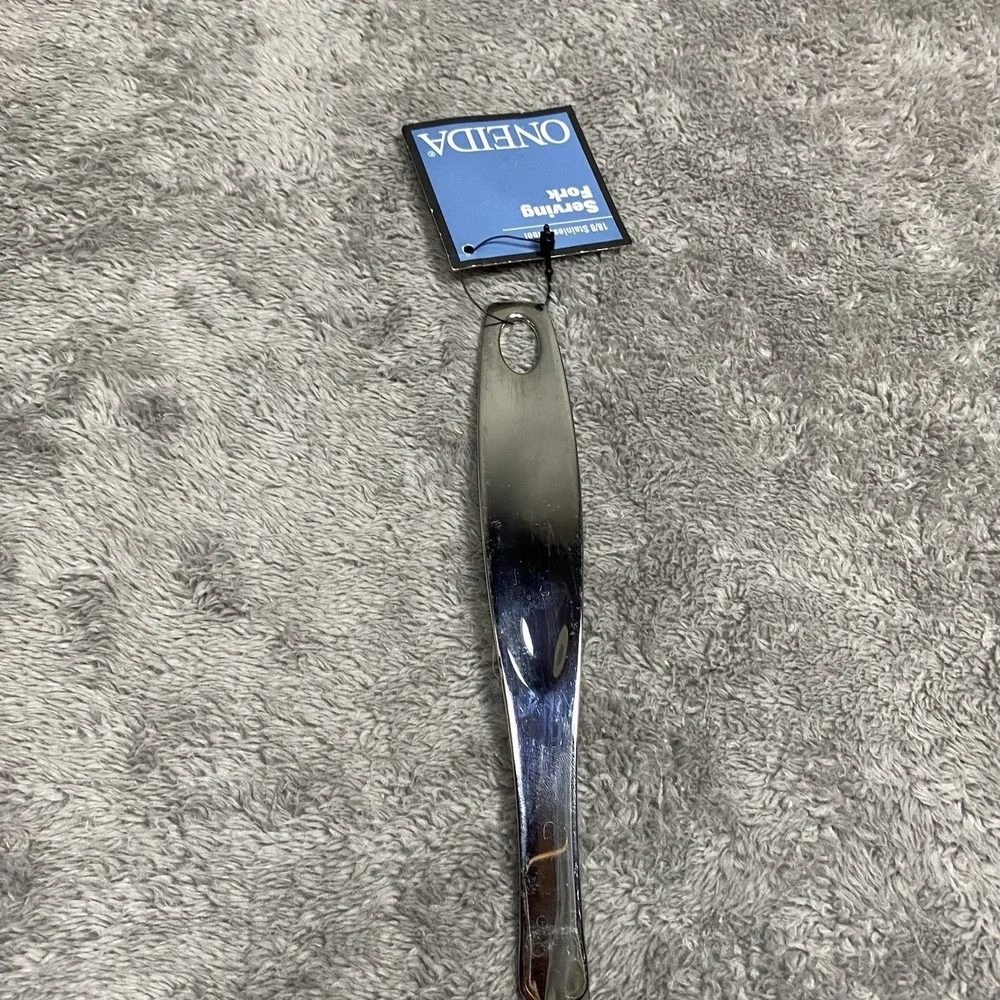 Oneida 18/8 Stainless Steel Serving Fork 10